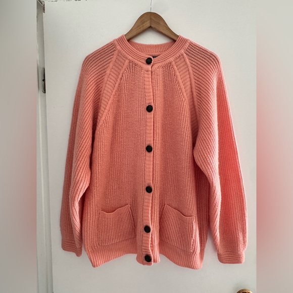 Vintage Grandpa Core Knit Cardigan – Bay Club Button Fron - Picture 2 of 8
